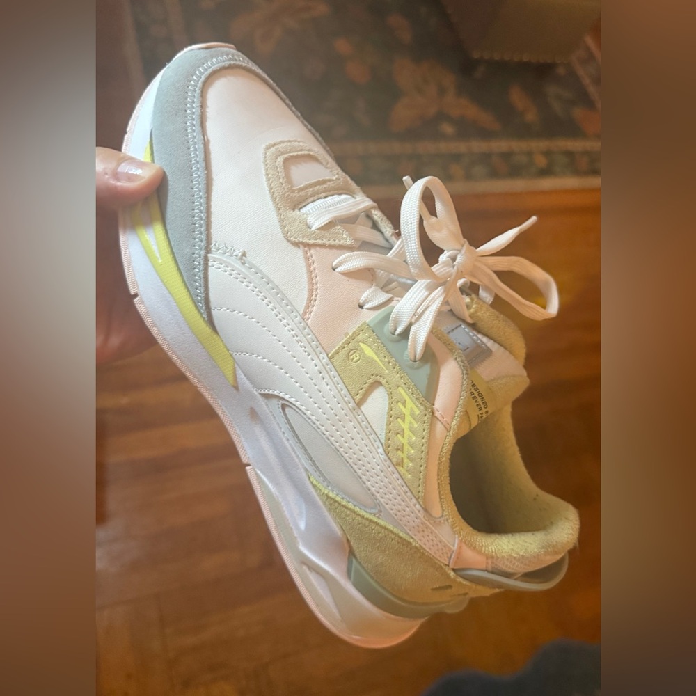 The Mirage Sport Pastel Sneakers by Puma features:US SizingColor block desig